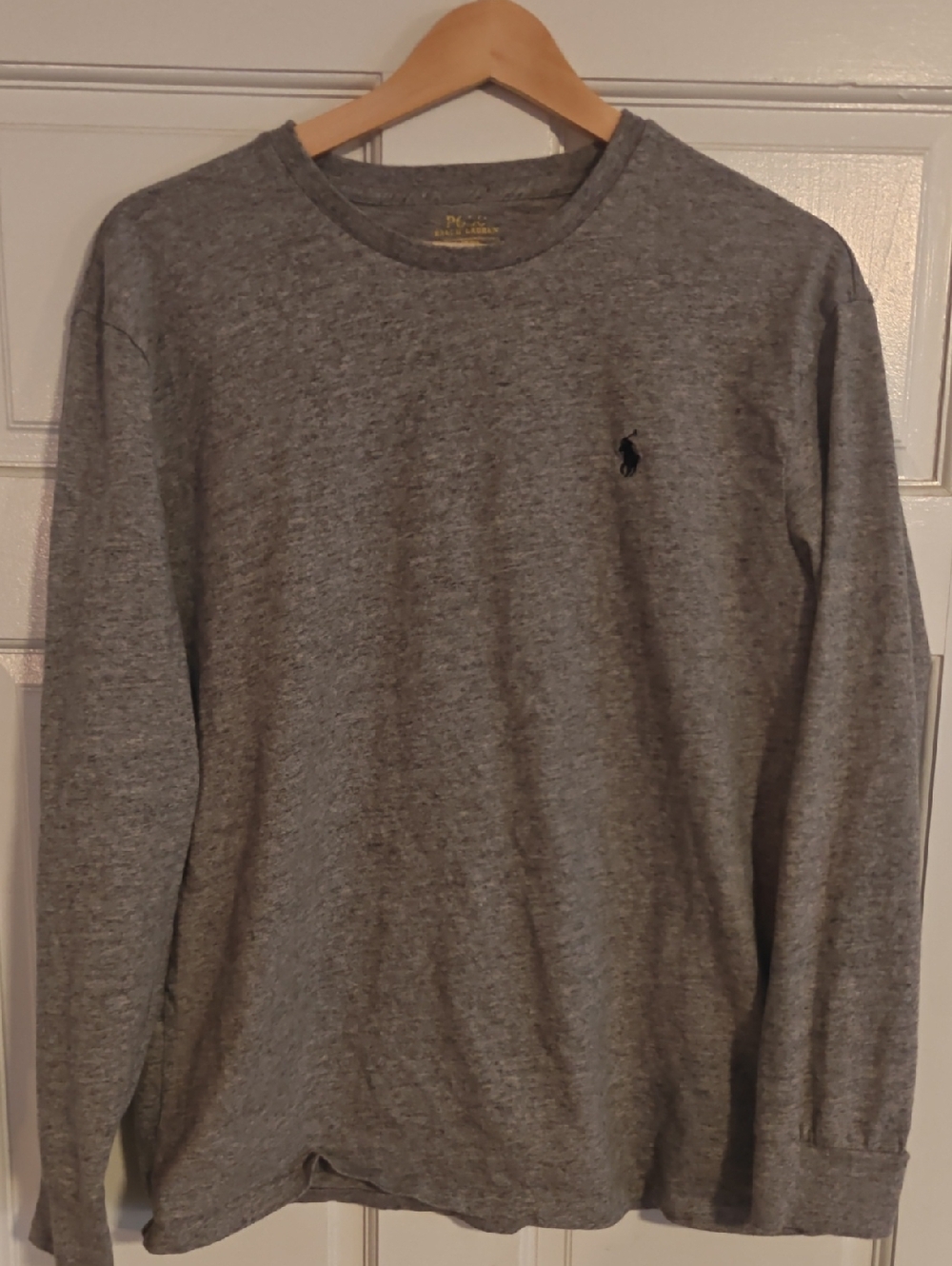 Polo by Ralph Lauren Heather Gray Crewneck Shirt